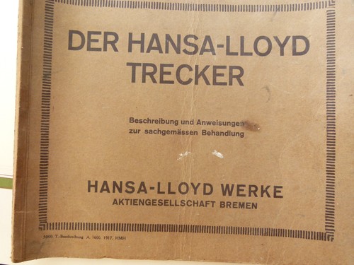 31169 traktor trecker hansa - traktor,