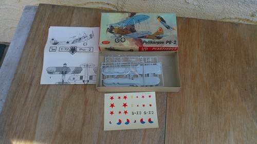 Ddr flugzeugmodell polikarpov - flugzeugmodell,