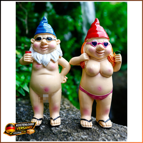 Gartenzwerge deko 2er - deko, pack