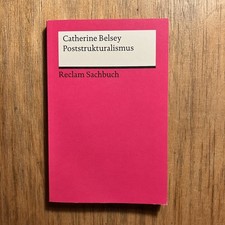 Poststrukturalismus | Catherine Belsey