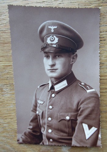 Altes portrait foto infanterie - foto,