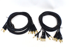 2x Multicorekabel 8-fach MC-08 Multicore 5m Klinke symm Music Store