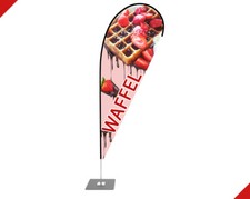 Beachflag WAFFEL Imbiss