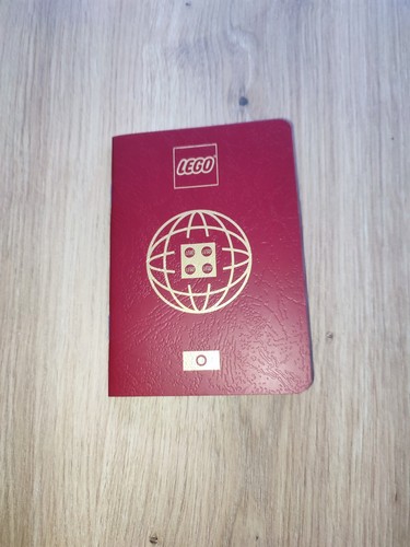 Lego passport reisepass - lego®, passport,