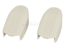 Abdeckung Halteschlaufe für VW Käfer Kleiderhaken Weiss ab 68 Paar