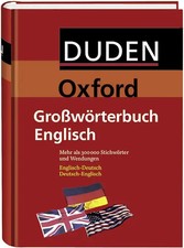 Duden-Oxford - Großwörterbuch Englisch