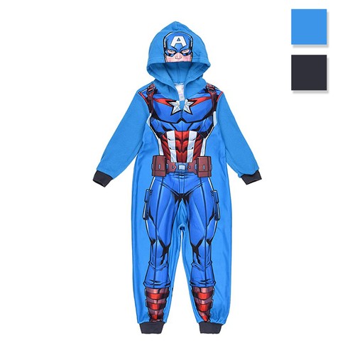 One piece hooded pyjamas - one,