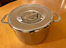 ⚪️ mittlerer Topf aus Edelstahl ∅ 20 cm und 13,5 cm hoch ⚪️