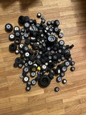 700g LEGO Wheels & Tires – Mixed Sizes – Genuine LEGO Vehicle Parts