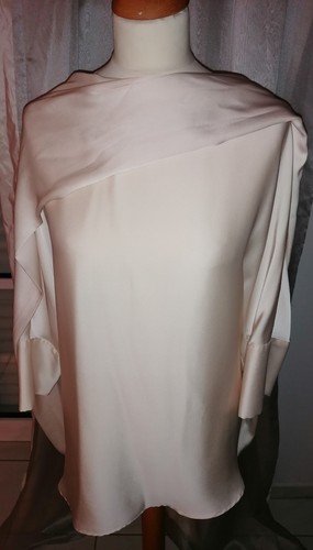 Zara bluse tunika rosa - bluse,