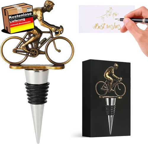 Fahrrad weinflaschenverschluss - fahrrad,