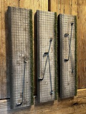 3 Bahnsteige mit Laternen  von Waller Modellbau Spur 0  je 41 cm lang