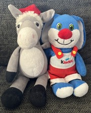 Kuscheltiere von Kinderschokolade, Hase, Esel, Weihnachten, Ostern