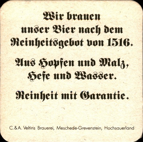 Bierdeckel veltins wir - bierdeckel,