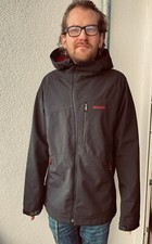ZIMTSTERN Funktionsjacke Übergang Jacke L-XL Softshelljacke Wasserfest NEU black
