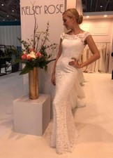 Wunderschönes Kelsey Rose Hochzeitskleid / Brautkleid in Gr 34 XS Neuwertig 