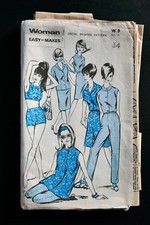 Vintage Damen W.9 Muster *