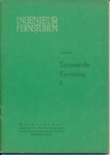 Spanende Formung Heft 1 bis 3/1963/1964 DDR-Lehrbriefe Ingenieur-Fernstudium