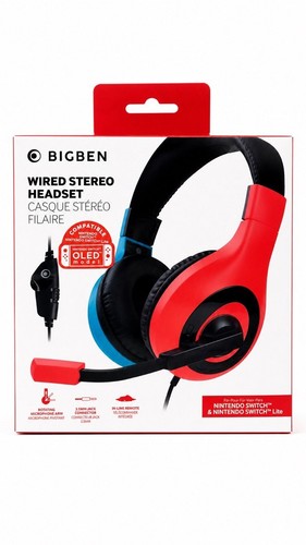 Bigben wired stereo headset - wired,