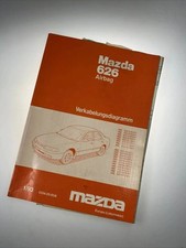 Werkstatthandbuch Mazda 626 Airbag Schaltplan 01/93 5254-20-93A