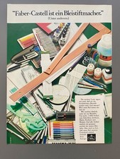 Faber-Castell Zirkel Lineal Rechenschieber 1969 Vintage Ad Werbung Reklame
