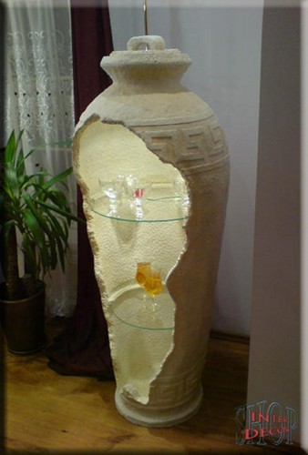 Vitrine regal amphore - regal,