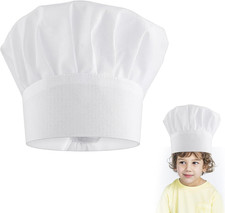 Kochmütze Kinder,Koch Mütze,Kochmütze,Kochhut,Verstellbar Elastische Koch Mütze 