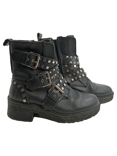 Zara damen biker stiefel - zara,