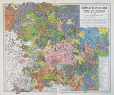 antike historische Karte