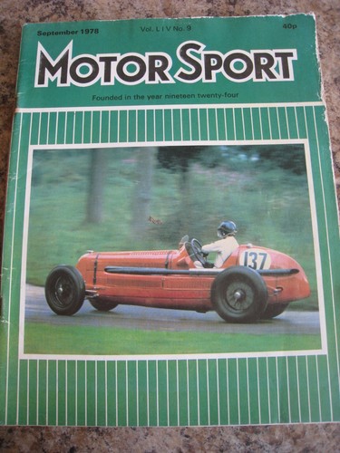 Motor sport sep 1978 fiat - 1978, 131