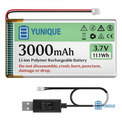 Lipo akku 3000mah 103665 - 3,7v,