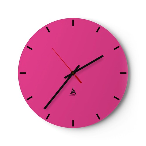 Modern wanduhr 40x40cm rund - wanduhr,