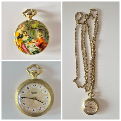 Vintage taschenuhr kettenuhr - vintage,