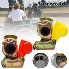 Kupplung skopf rot gelb M22 Set mit Ventil Für LKW/Zugmaschine Traktor Druckluft