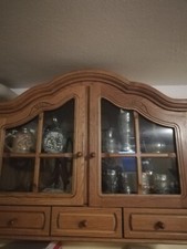 Hängevitrine Eiche Rustikal