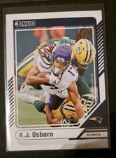 Panini Donruss Football 2024 K.J. Osborn Patriots #31 NFL Trading Card