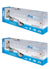 2 x B-Ware Saugheber Glasheber Glassauger Vakuumheber Aluminium mit 2 Saugnäpfen