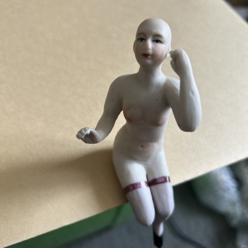 Vintage art deco - half, doll