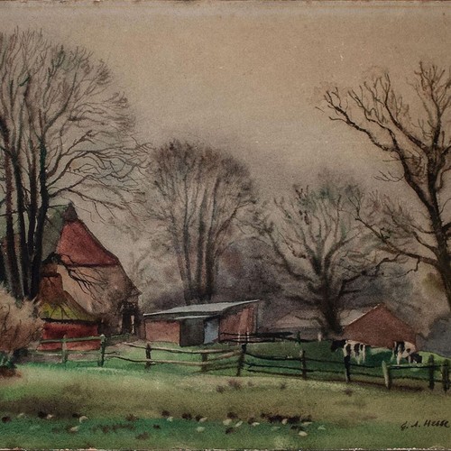 Alfred hesse bauerngehöft - hesse,