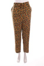 Avena Jogger-Hose Blumen Print 24 = D 48 terracotta