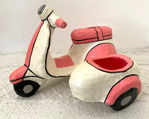 Rar pappmaché vespa roller - rar,