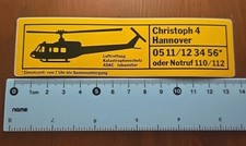 ADAC Luftrettung Aufkleber *