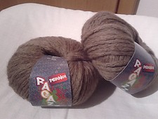 Ragazza Pernoi von Lana Grossa - Farbe 10 camel braun - 50 g / ca. 90 m Merino