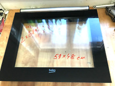 BEKO   BBNM13359XS .Backofentür, Herdtür .Tür für Herd / Backofen.59x48 cm.