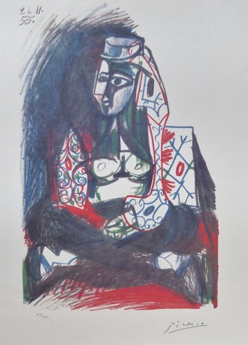 Pablo picasso californie vii - californie,