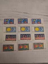 Briefmarken Deutschland 12 Stück postfrisch James Rizzi 55 Cent 