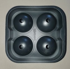 Silikon-Eiswürfelform Große Form Riesige Diy-Kugelform Runde Tablettform