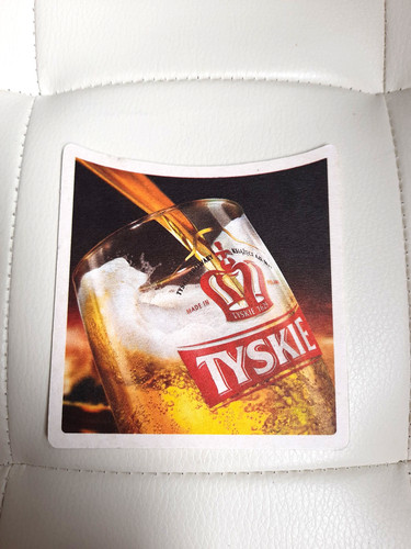 Bierdeckel polen viereckig - ,