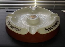 Scharlachberg Meisterbrand: Großer Keramik-Aschenbecher  Ascher Ø 22,5 cm