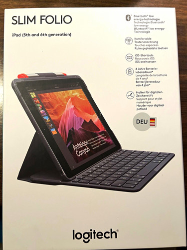 Logitech slim folio tastatur - slim,